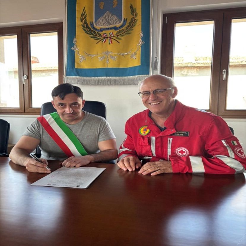 ACCORDO TRA IL COMUNE E LA CRI