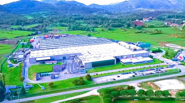 Lo stabilimento della Coca Cola di Oricola