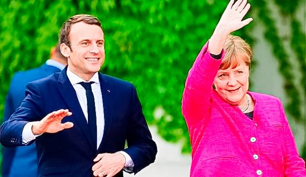 Macron e La Merkel