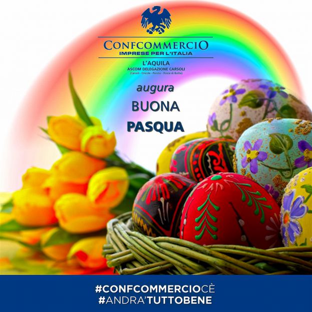 Augurio Buona Pasqua,Confcommercio