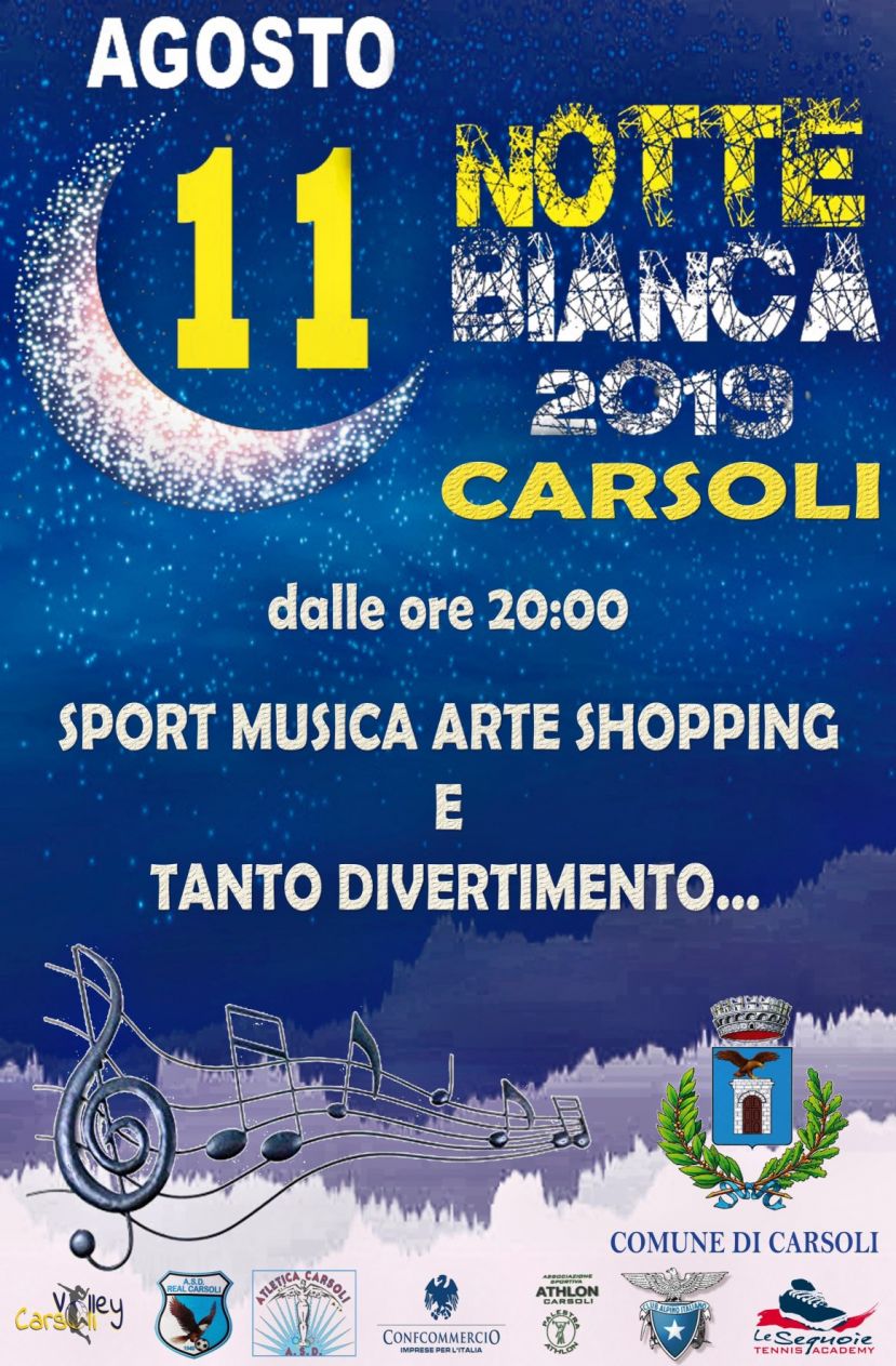 Manifesto notte bianca