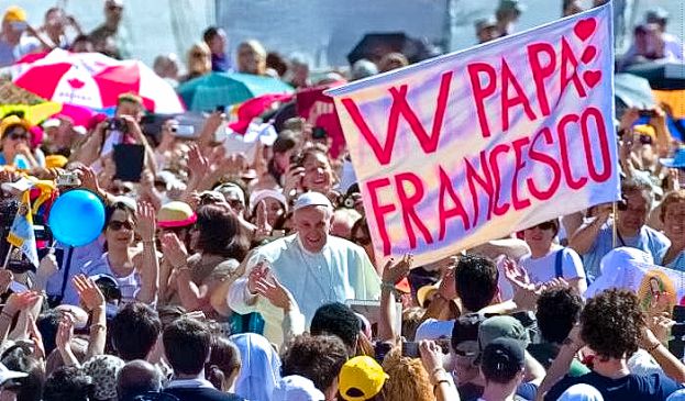 Papa Bergoglio e i Papaboys