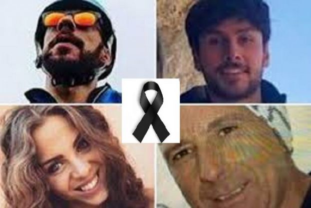 Le vittime disperse sul Monte Velino