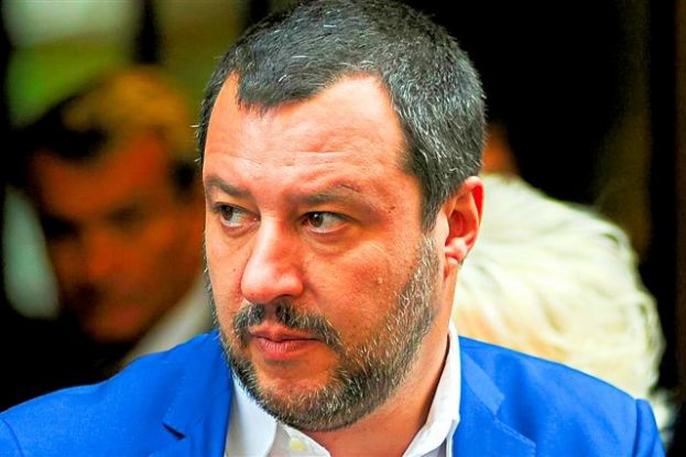 Il Ministro dell'Interno Matteo Salvini