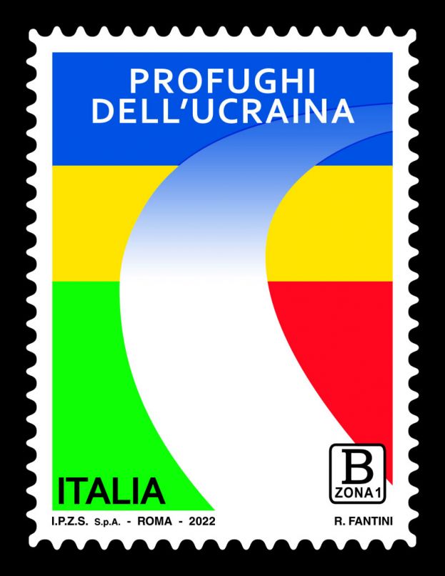 Francobollo Profughi Ucraina
