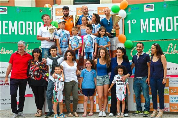CARSOLI, UN GRANDE SUCCESSO IL 1° MEMORIAL CICLISTICO IN RICORDO ED IN ONORE DEL “GRANDE CELESTINO LIBERATI”(FOTO)