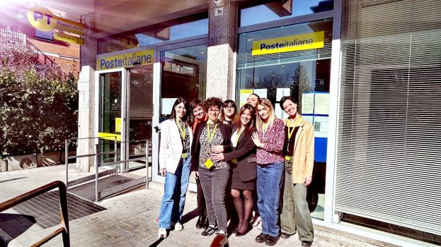 MICHELA SCAGLIONE CON LO STAFF DI RIETI