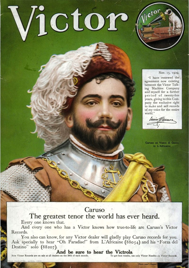 Caruso Victor ad