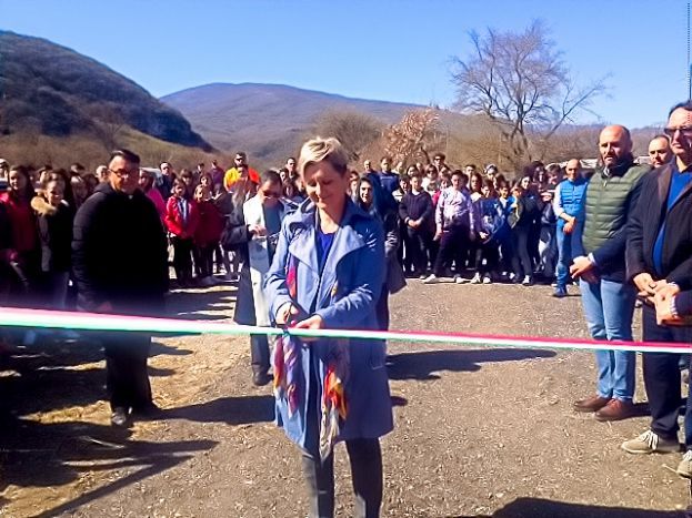 Il Presidenta dell'Aciam Lorenza Panei