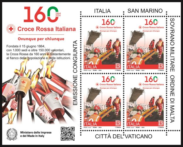 Francobollo Croce Rossa