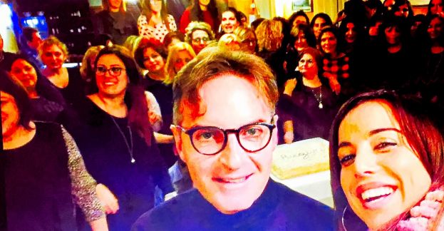 Il Presidente della Società Cooperativa New Aid. Luciano Di Nardo con i suoi soci alla CenAmica