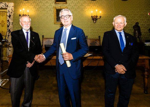 Da sinistra: Roberto Antonelli (Presidente dell’Accademia dei Licei) e Luigi Garofalo