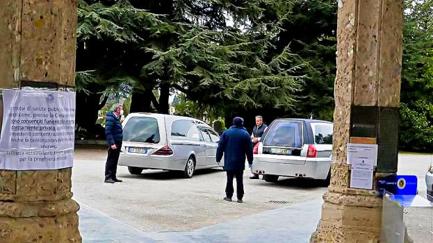 Salme al cimitero di Bergamo