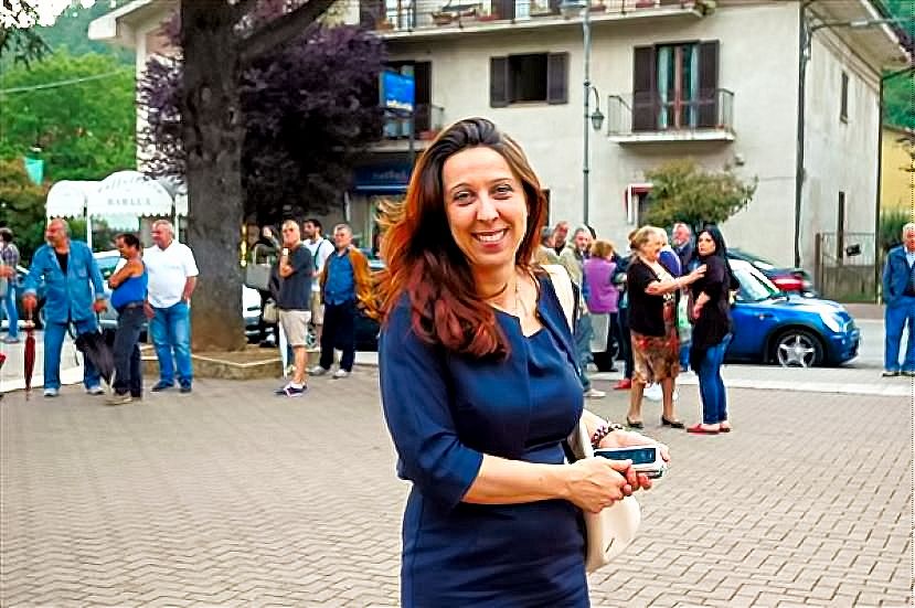 Il Sindaco di Carsoli Velia Nazzarro