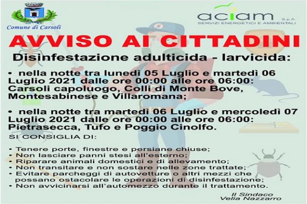 Disinfestazione
