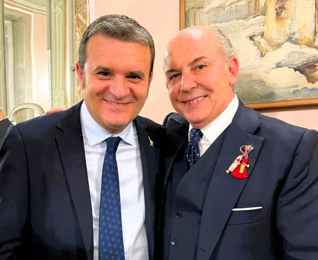 A destra Michele Maria Biallo