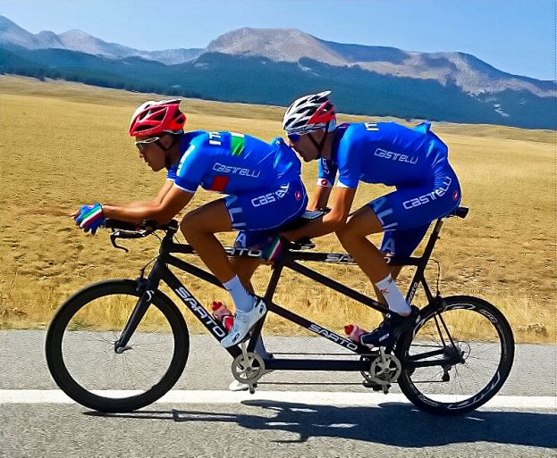 IVANO PIZZI E ALESSANDRO FANTINI, IL TANDEM AZZURRO E' PRONTO PER LE PARALIMPIADI IN BRASILE