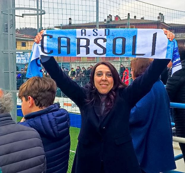 Il Sindaco di Carsoli Velia Nazzarro