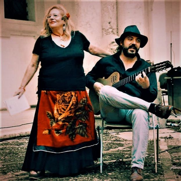 Sara Favarò e Francesco Maria Martorana foto di scena