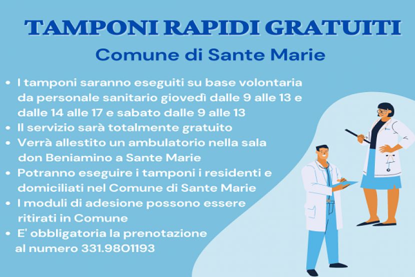 Tamponi Gratuiti