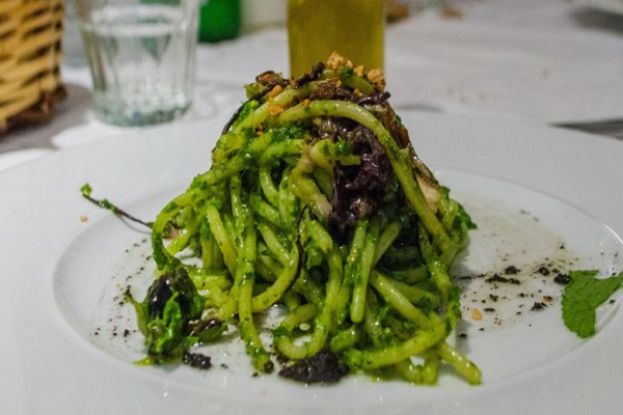 Spaghetti alla Trappitara