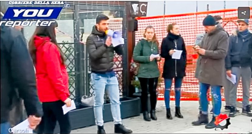 Manifestazione per il Diritto Al Lavoro