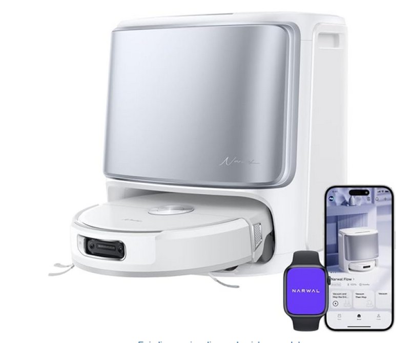 NARWAL Flow Robot Aspirapolvere e Lavapavimenti