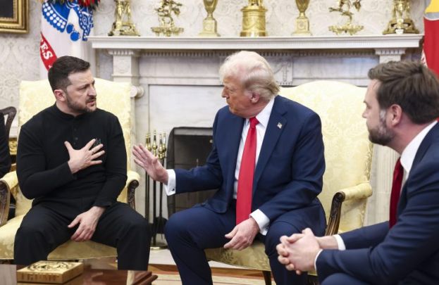Zelensky, Trump, Vance