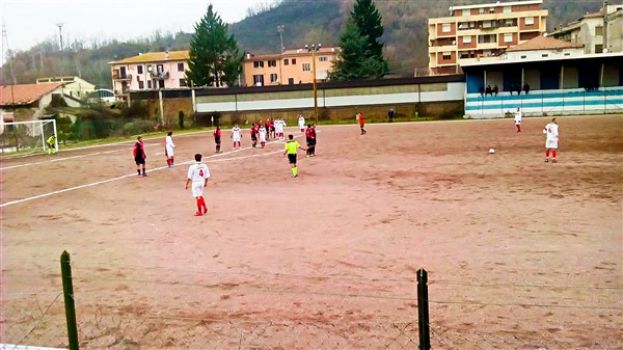 Momenti della Partita allo Stadio Comunale di Carsoli