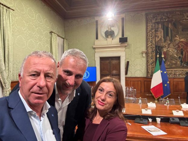Antonio Spera,Daniele Francescangeli ,Vittoria Buccarini.