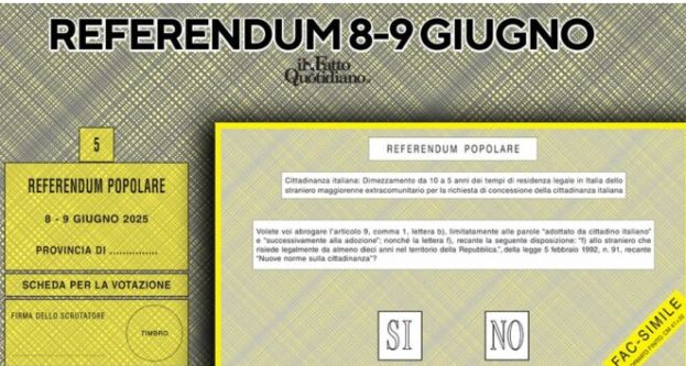 Referendum Cittadinanza