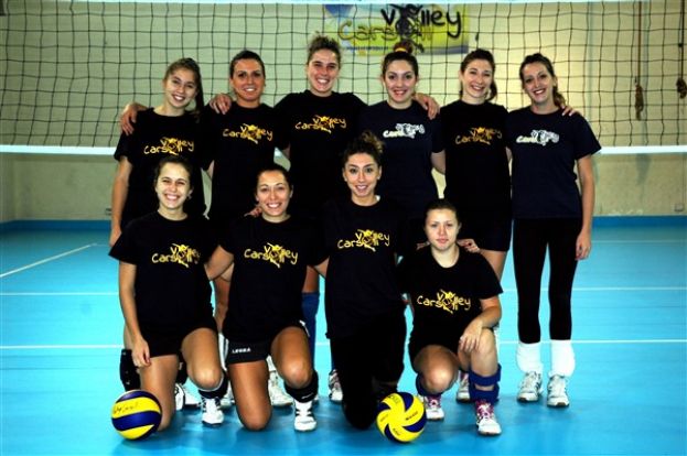 SFAVILLANTE AFFERMAZIONE DELLE RAGAZZE DEL VOLLEY CARSOLI CHE BATTONO PER 3 SET A 0 L'ANDREA DORIA DI TIVOLI(FOTO)