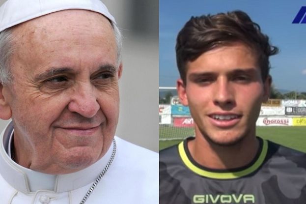 Papa Francesco e il pronipote