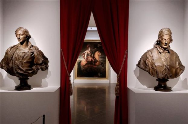 02. Musei Capitolini, Una Regina polacca in Campidoglio,, allestimento