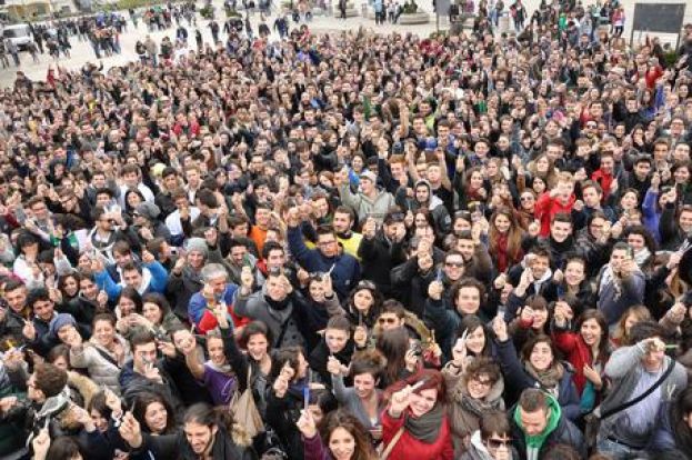 100 GIORNI AGLI ESAMI DI MATURITA',10MILA STUDENTI ABRUZZESI A SAN GABRIELE