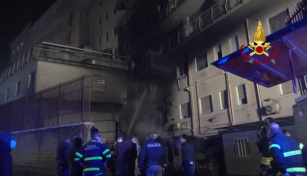 Incendio ospedale Tivoli