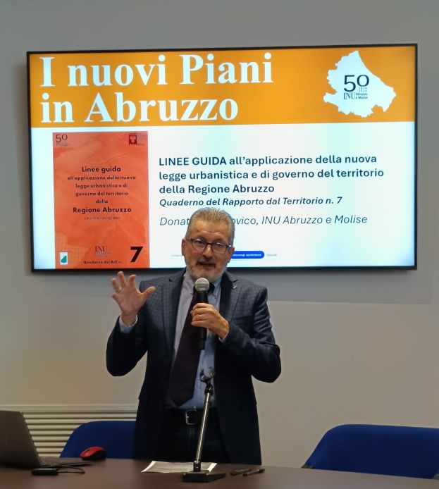 Donato Di Ludovico al convegno.