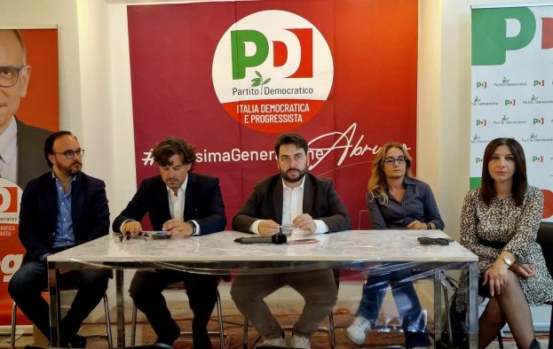 Nella foto da sinistra Piacente, Pietrucci, Fina, Di Padova, Di Giovambattista