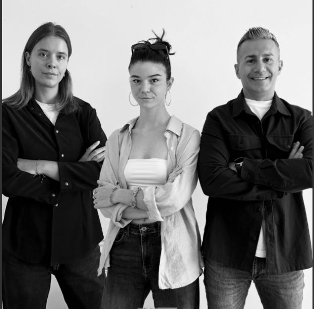 Team Invu (da sx Virna Gvero, Nerina Natoli e Paolo Alese)