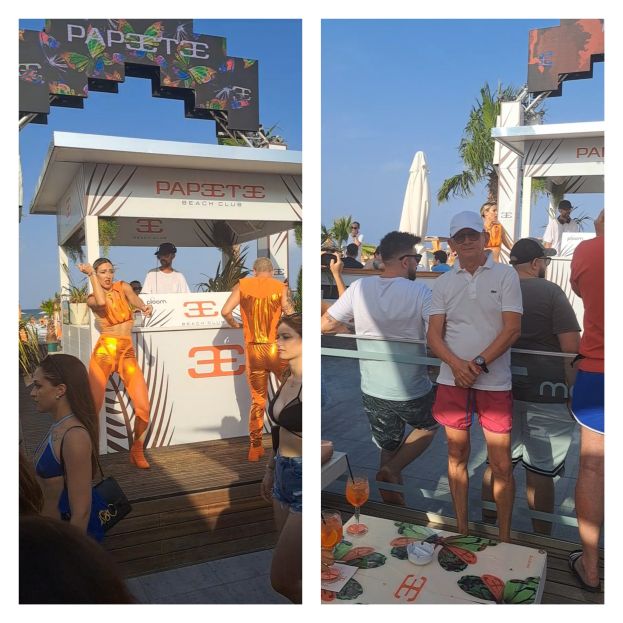 Francesco Macrì al Papeete Beach