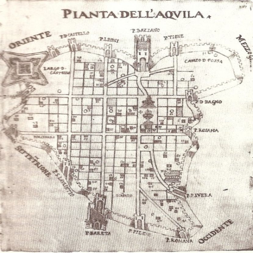 Pianta dell'Aquila