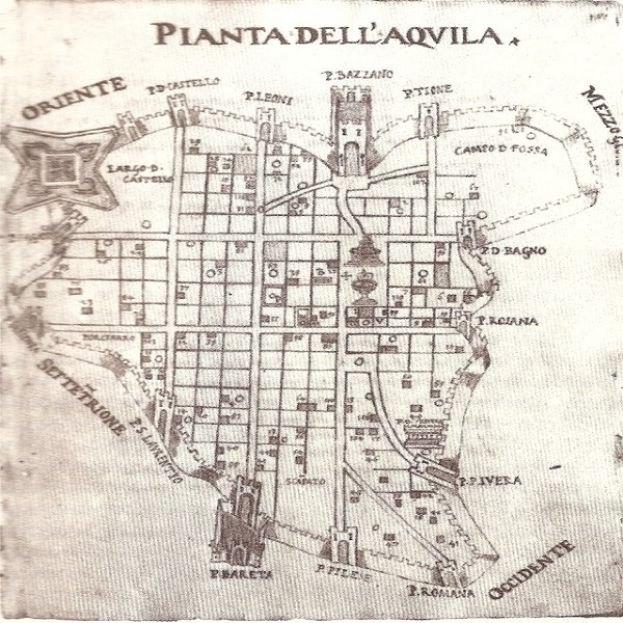 Pianta dell'Aquila