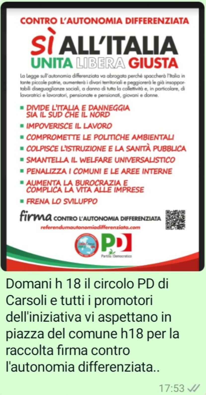 Locandina Evento
