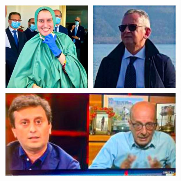 Romano, Macrì, Parenzo, Sallusti