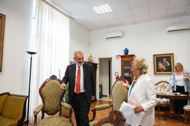 PRESIDENTE ROCCA AL PROTETTORATO SAN GIUSEPPE