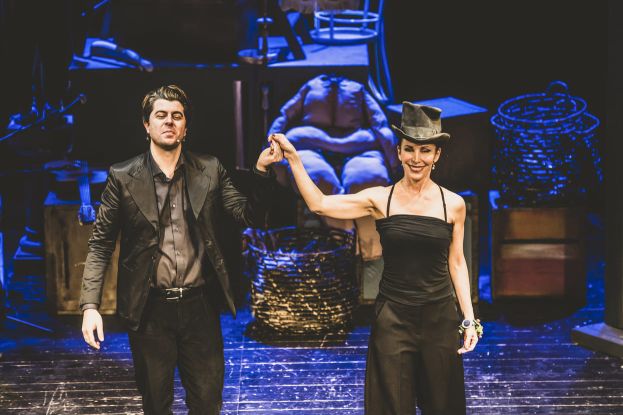 Tiziana Foschi e Antonio Pisu_Faccia un’altra faccia. L’arte di sentirsi inadeguati_Foto Tamara Casula