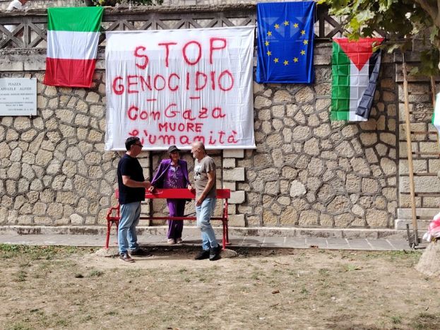 Sindaco De Rosa, assessore Petricca e consilgiere Gallesee Amministratori