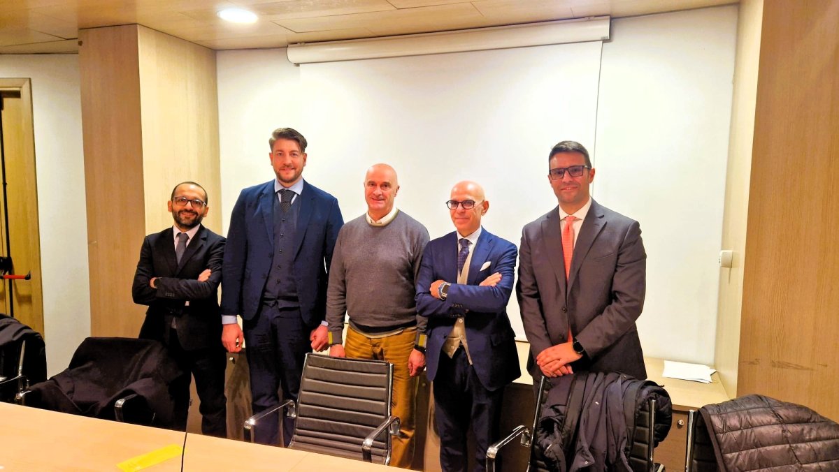 Un momento dell'incontro di oggi ad Avezzano