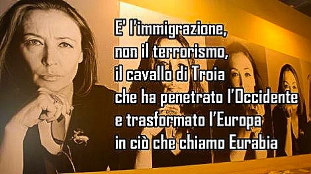 ORIANA FALLACI: "IL NEMICO C'E'. E' QUI, IN CASA NOSTRA. E NON HA NESSUNA INTENZIONE DI DIALOGARE"