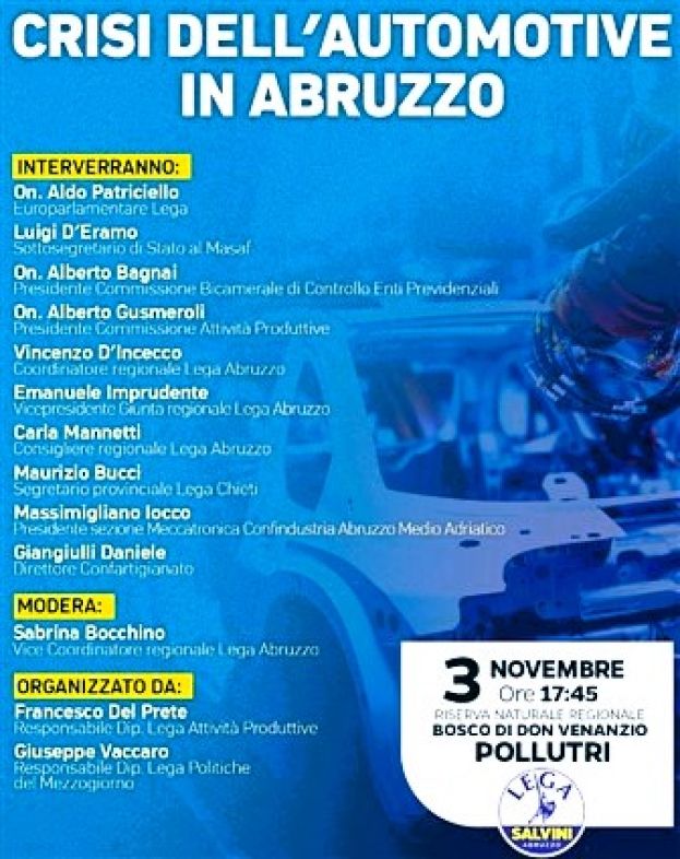 Locandina Evento